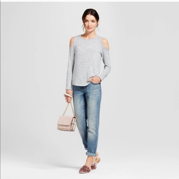 A New Day Cold Shoulder Sweater Size Small - Picture 2 of 6